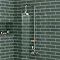 Trafalgar Traditional Shower incl. Rigid Riser, Fixed Head & Soap Basket Feature Large Image